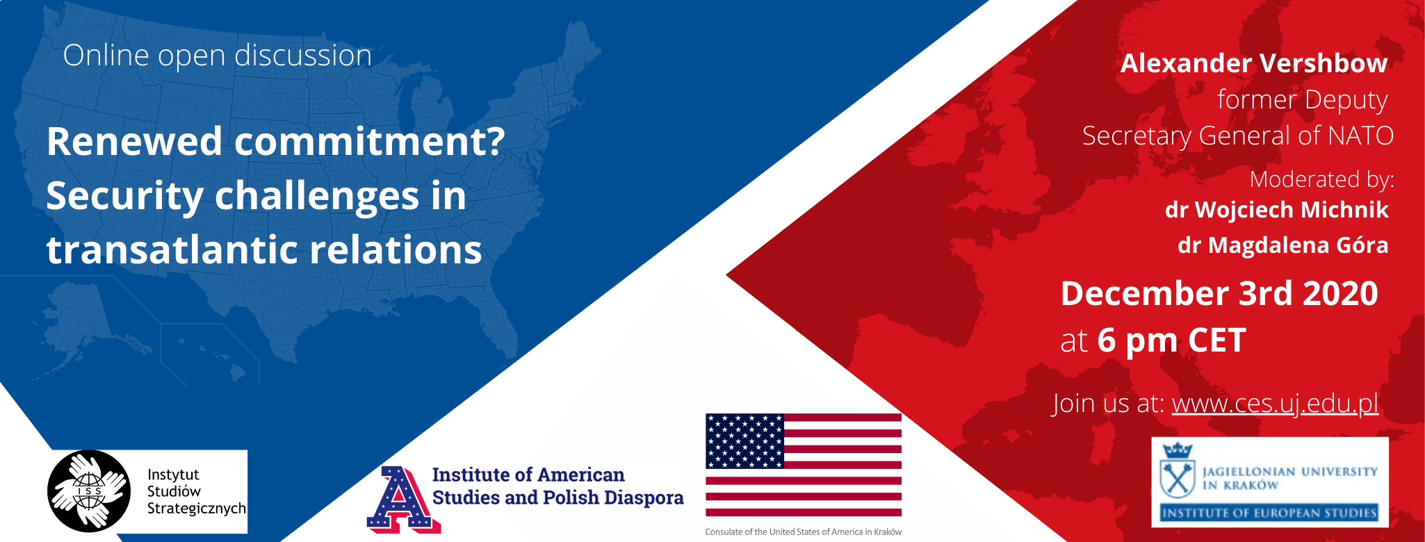 Banner "Renewed commitment? Security challenges in transatlantic relations under Joe Biden's administration