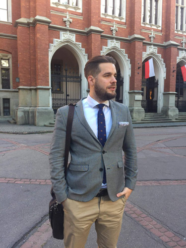 CES alumnus Aron Kerpel-Fronius (Hungary)